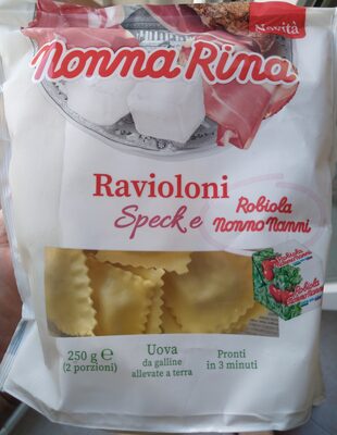 RAVIOLONI SPEK I ROBIOLA 250 G NONNA RINA