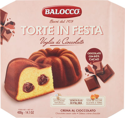 TORTA COKOLADA 400 G BALOCCO