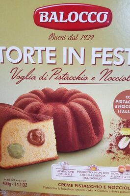 TORTA PISTAC NOCCIO 400 g BALO