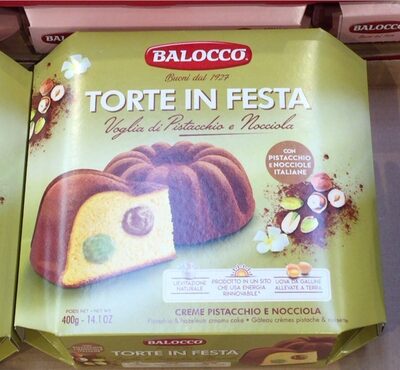 TORTA PISTACIJA LJESNJAK 400 G BALOCCO