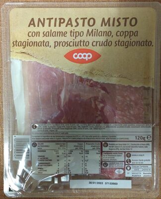 NAREZAK MIX 120 g COOP ANTIPASTO