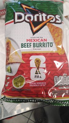 DORITOS CIPS BEEF BURRITO WC 90G