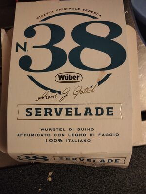 N.38 WURSTEL SERVELADE KOBASICA 240 G BERETTA