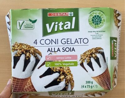 SLAD.SOJA KORNET VEGGIE 4x75 g