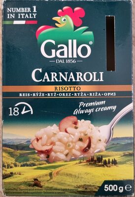 Riso Gallo riža carnaroli 500 g
