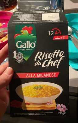 Riso Gallo rižoto šafran 210 g