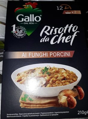 Riso Gallo rižoto gljive 210 g