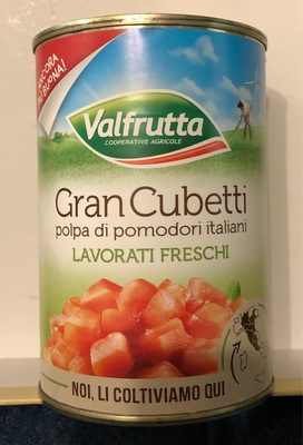 RAJČICA VALFRUTTA 400G CUBETTI SJECKANA -12/1-