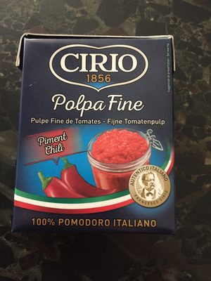PARADAJZ PASIRANI SA CHILLI PAPRIKOM CIRIO 390G