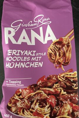 Teriyaki Style Noodels mit Hühnchen 407 g