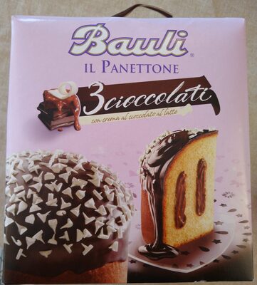 KUGLOF PANETTONE 750 gr 3 VRSTE ČOKOLADE VB