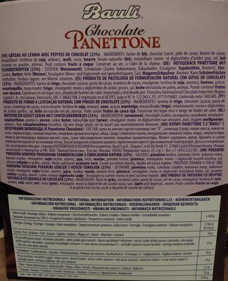 PANETTONE ČOKO KOMADIĆI 500 g BAULI