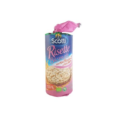 SNACK RIZA BASMATI BEZ GLUT. 120 G SCOTTI