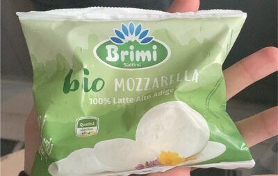 SIR ORG MOZZARELLA ALPS ML 100G BRI