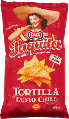 TORTILLA ČIPS OKUS CHILLY 200 G PATA (10) $