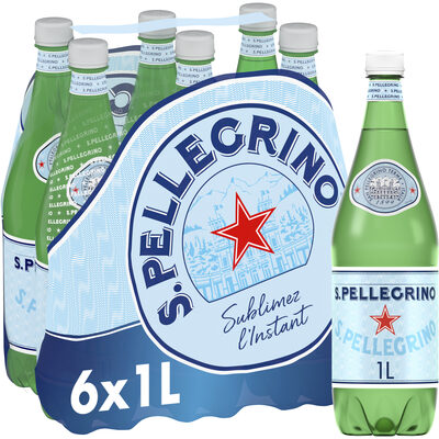 1L SAN PELLEGRINO GAZ.V.PET-STAND.-VAR.