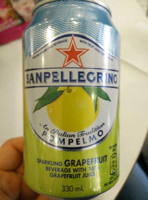 NAPITAK GAZ. GREJPFRUT 0.33L SAN PE