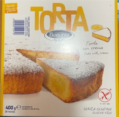 TORTA PUDING KREMA BG 400 G BONONIA DOLCI