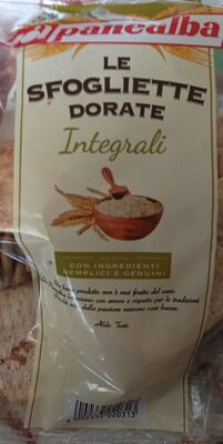 KREKERI SFOGLIETTE INTEGRALI PANEALBA 180G