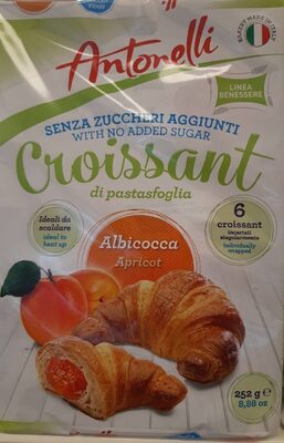 Croissant marelica sugar free 6x42g
