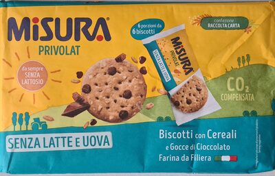 MISURA KEKSI S KOMADIĆIMA ČOK. 280g PRIVOLAT