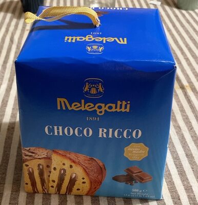 PANETTONE CHOCCO RICCO 500 G MELEGATTI