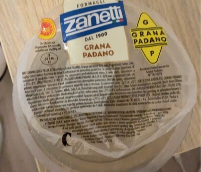 SIR GRANA PADANO LISTICI 80 G ZANETTI