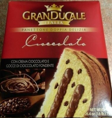 PANETTONE ČOKOLADA GRANDUCALE 750G