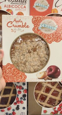 KOLAČ CRUMBLE JABUKA 350g CRADEL