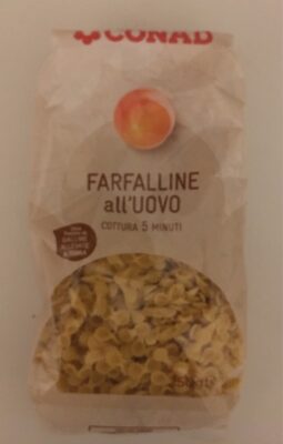 TESTENINA FARFALLINE CONAD 250G