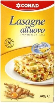TESTENINA CONAD LAZANJE OD JAJA 500G