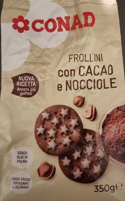 KEKS FROLLINI KAKAO I LES NIK 350GR CONAD