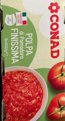 PARADAJZ CONAD FINA PULPA U KONZERVI 3X 400GR