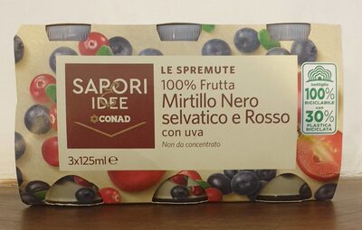 SOK OD BOROVNICE FLAVORS & IDEAS 125X3 ML