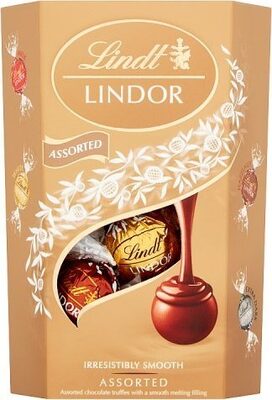 N-PRALINE LINDT 200G LINDOR MIX CORNET