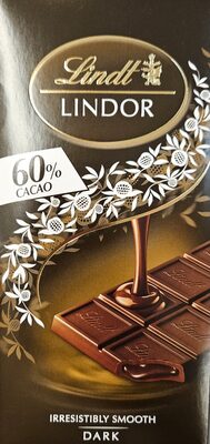 COKOLADA LINDOR DARK 60% 100gr LINDT