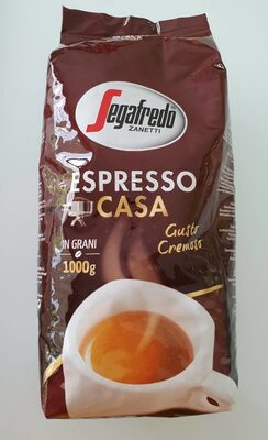 Segafredo Espr. Casa kava u zrnu 1000 g