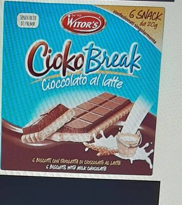 KEKSI MLIJECNA COKOLADA 120 G CIOKOPIU