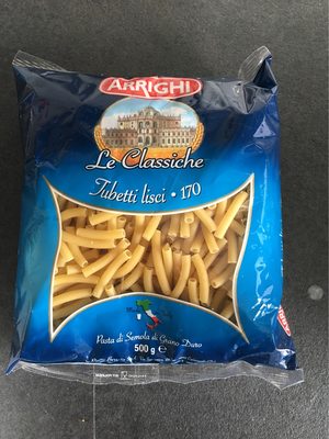 TJESTENINA TUBETTI LISCI 170 500 G ARRIGHI