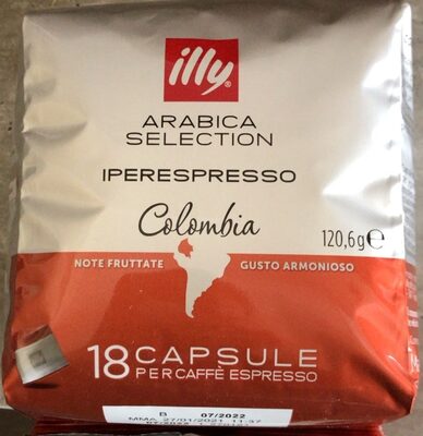 N-KAVA ILLY MLJEVENA SREDNJE PRŽENA IZ KOLUMBIJE 18 ESPRESSO KAPSULA 120.6G -6/1- SOFT ILCIH18COL120