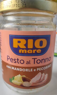 PESTO TUNA BADEMI PECORINO 130 g RIO MARE
