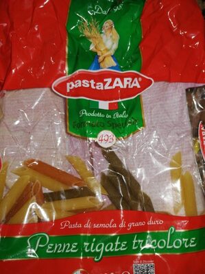 Pasta Zara Tjesten.Penne rig.tricol.500g