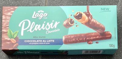 VAFEL ROLICE S COKOLADNOM KREMOM I PRELJ. 100 G PLAISIR LAGO