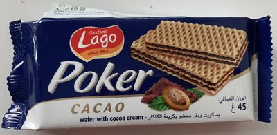 NAPOLITANKE S KAKAO KREMOM 45 g POKER LAGO