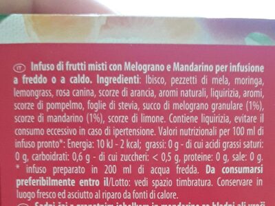 ČAJ ŠIPAK I MANDARINA 20F 36g