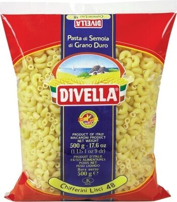 TESTENINA CHIFFERINI LISCI 500GR DIVELLA