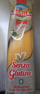 SPAGHETTI MAIS/RISO 400 GR (15) DIVELLA (IT)