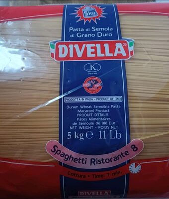 5KG DIVELLA SPAGETI RISTOR-STAND.-VAR.