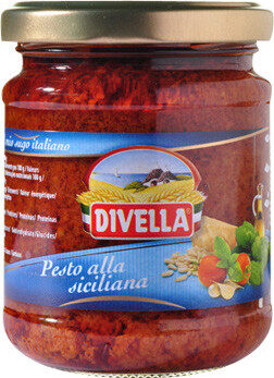 PESTO ALLA SICILIANA 190 GR (12) DIVELLA (IT)