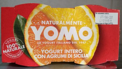 JOGURT AGRUMI DI SICILIA 2X125 G YOMO